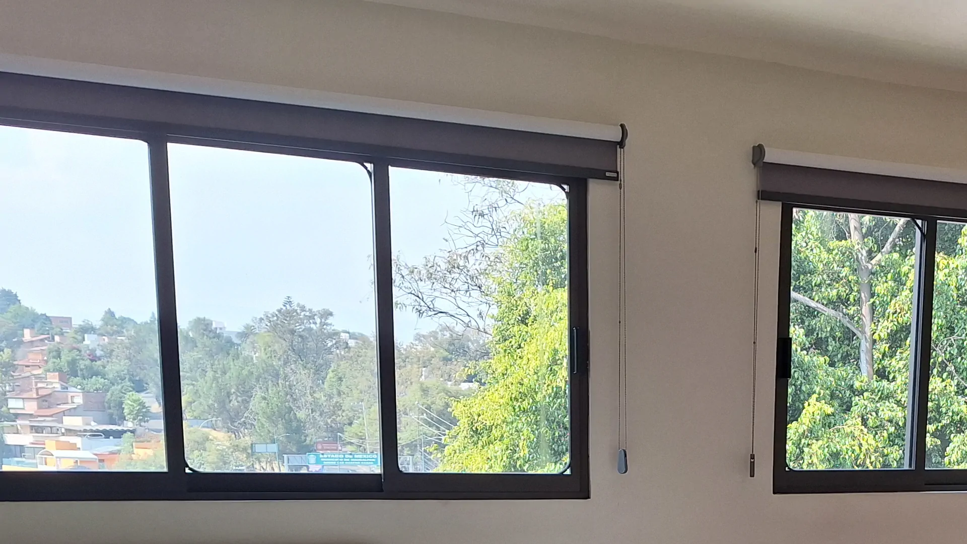 Living room windows executive suite Lomas de Chapultepec